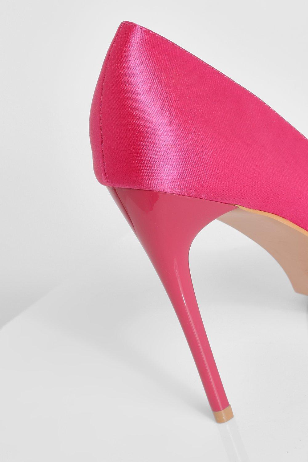 Hot pink court shoes uk hotsell